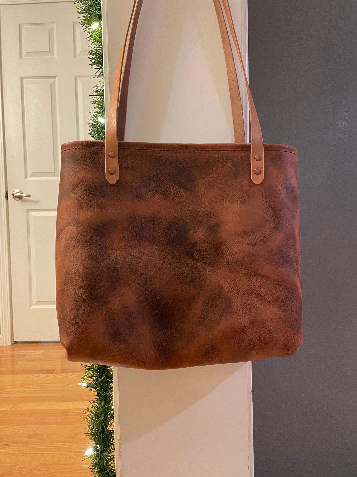 Handmade Leather Tote bags - In Stock