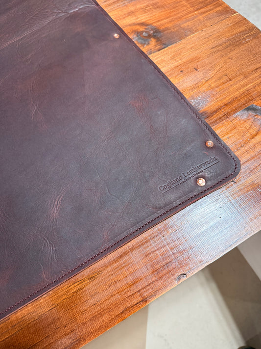 Oxblood Large Desk Pad