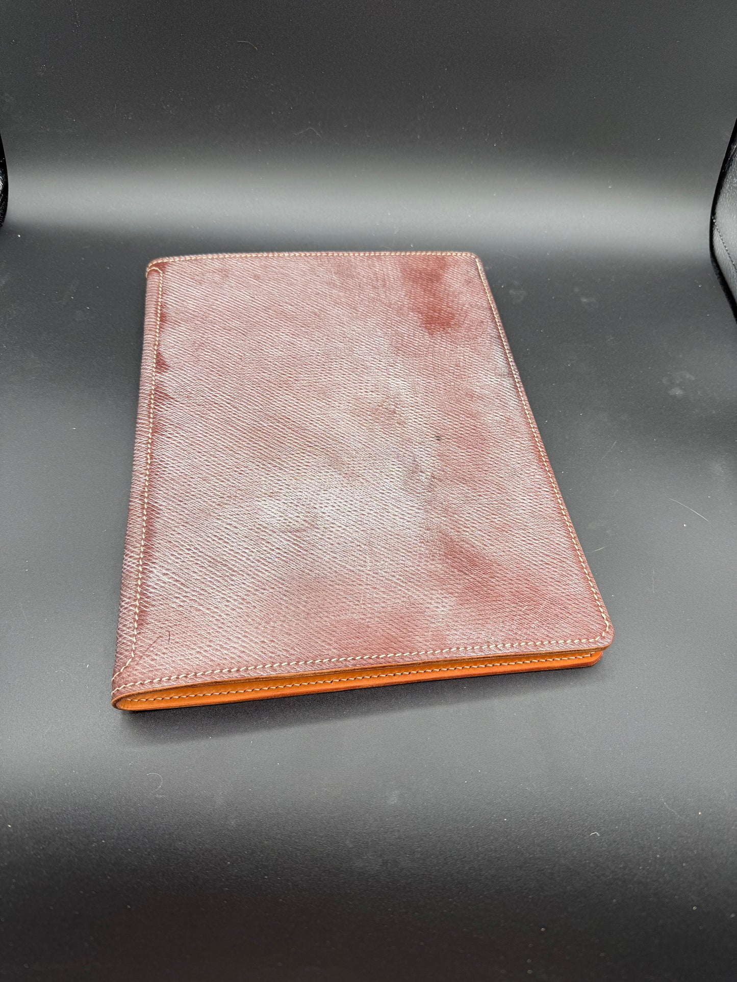 Russian Hatchgrain Leather Portfolio