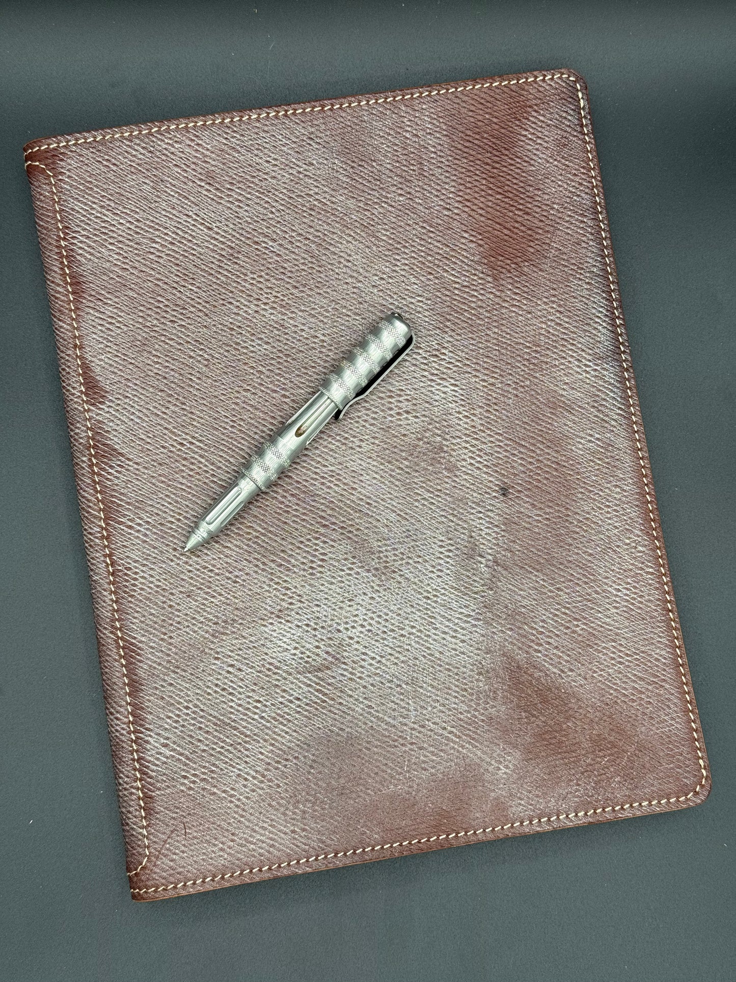 Russian Hatchgrain Leather Portfolio