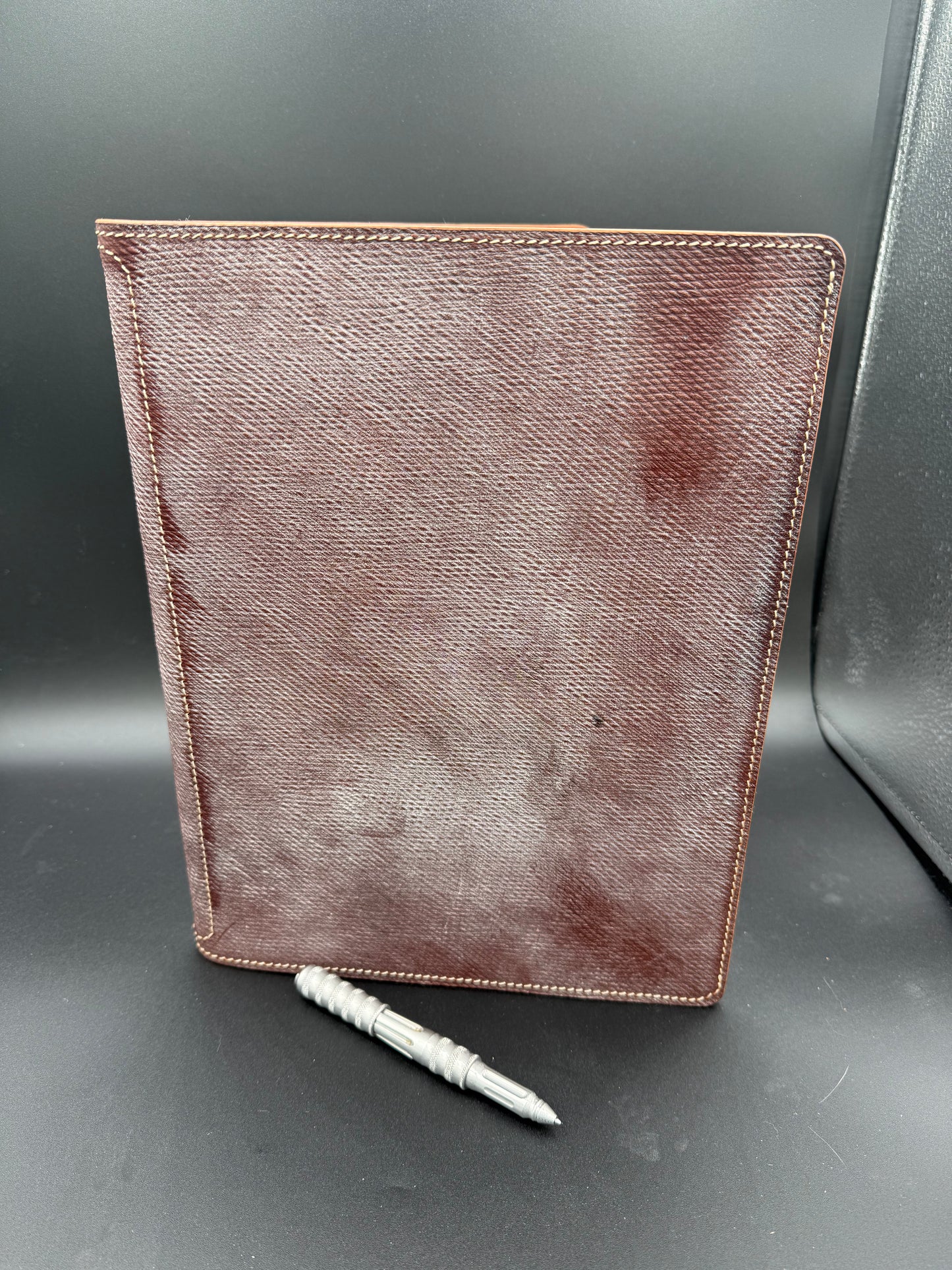 Russian Hatchgrain Leather Portfolio